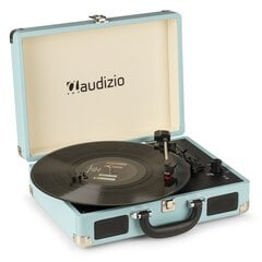 Audizio RP114BL Levysoitinsalkku Sininen hinta ja tiedot | Vinyylilevysoittimet ja gramofonit | hobbyhall.fi