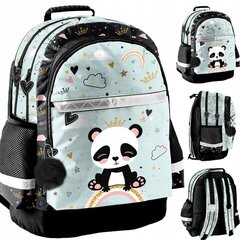 Panda koulureppu, 41x28x18 cm hinta ja tiedot | Koulureput ja -laukut | hobbyhall.fi