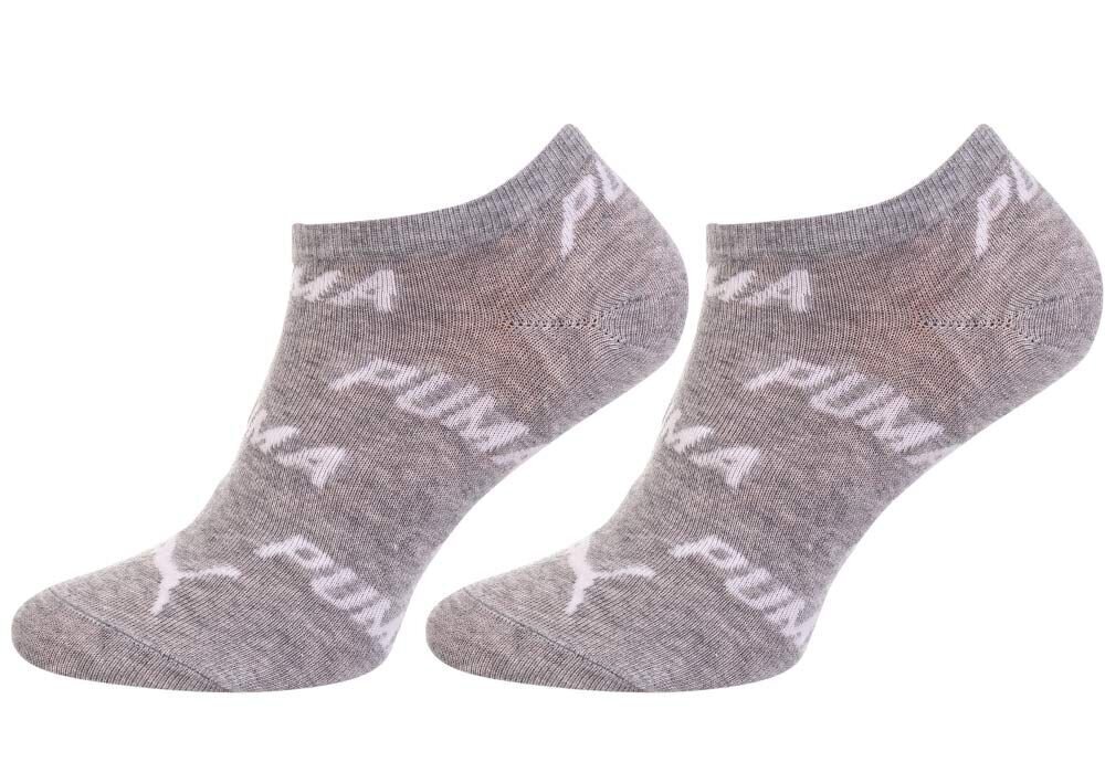 Puma naisten sukat, 2 paria Sneaker 907947*04, harmaa+pinkki hinta ja tiedot | Miesten sukat | hobbyhall.fi