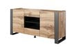 Komoda Cama Meble Wood, 164x44x80 cm, ruskea hinta ja tiedot | Lipastot | hobbyhall.fi