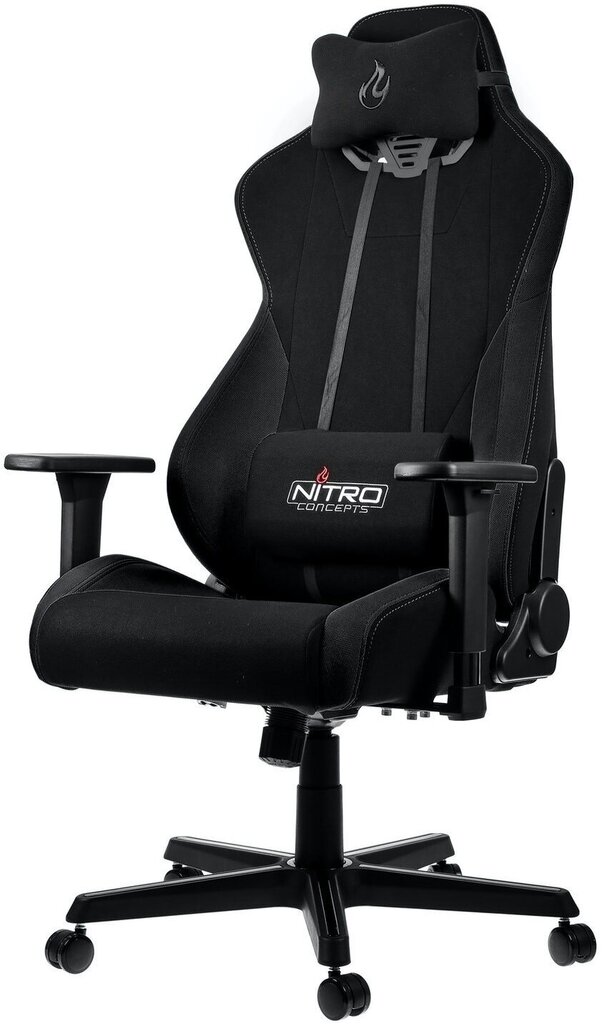 Toimistotuoli Nitro Concepts S300 Stealth, musta hinta ja tiedot | Toimistotuolit | hobbyhall.fi