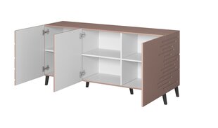 Lipasto Cama Meble Nova, 155x40x72 cm, vaaleanpunainen hinta ja tiedot | Lipastot | hobbyhall.fi