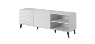 TV-taso Cama Meble Abeto, 150x42x52 cm, valkoinen hinta ja tiedot | TV-tasot | hobbyhall.fi