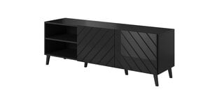 TV-taso Cama Meble Abeto, 150x42x52 cm, musta hinta ja tiedot | TV-tasot | hobbyhall.fi