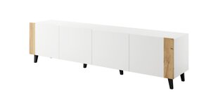 Komoda Cama Meble Faro RTV200 BI, valkoinen hinta ja tiedot | TV-tasot | hobbyhall.fi