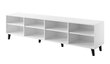 TV-taso Cama Meble Asti, 200x42x52 cm, valkoinen hinta ja tiedot | TV-tasot | hobbyhall.fi