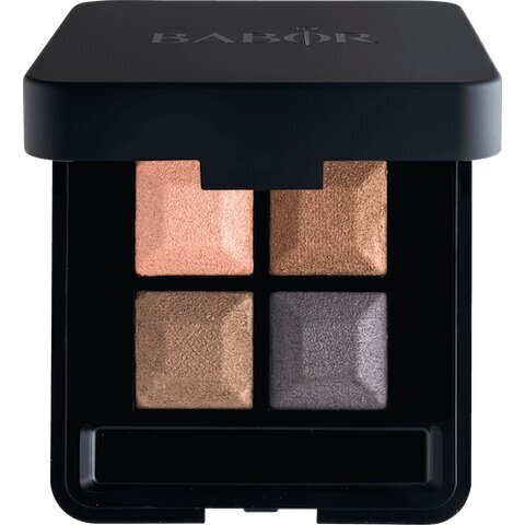 Luomiväripaletti Babor Eye Shadow Quattro 02 Smokey, 4 g hinta ja tiedot | Silmämeikit | hobbyhall.fi