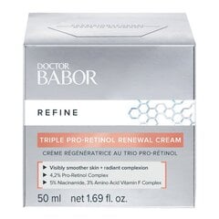 Babor Firming kasvovoide kolminkertaisella retinolilla. Triple Pro-Retinol Renewal Cream, 50 ml hinta ja tiedot | Kasvovoiteet | hobbyhall.fi