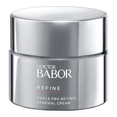 Babor Firming kasvovoide kolminkertaisella retinolilla. Triple Pro-Retinol Renewal Cream, 50 ml hinta ja tiedot | Kasvovoiteet | hobbyhall.fi