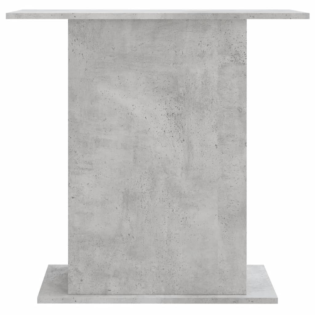 vidaXL Akvaarioteline betoninharmaa 75x36x72,5 cm tekninen puu hinta ja tiedot | Akvaariotarvikkeet | hobbyhall.fi