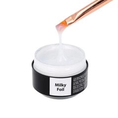 Statybinis gelis Easy Fluid Sincero Salon, Milky foil, 15 ml hinta ja tiedot | Kynsilakat ja kynsienhoitotuotteet | hobbyhall.fi