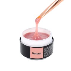 Statybinis gelis Solid Sincero Salon, Natural , 15 ml hinta ja tiedot | Kynsilakat ja kynsienhoitotuotteet | hobbyhall.fi