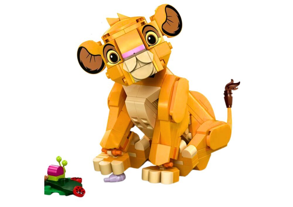 Simba, Leijonakuningas 222 LEGO DISNEY hinta ja tiedot | LEGOT ja rakennuslelut | hobbyhall.fi