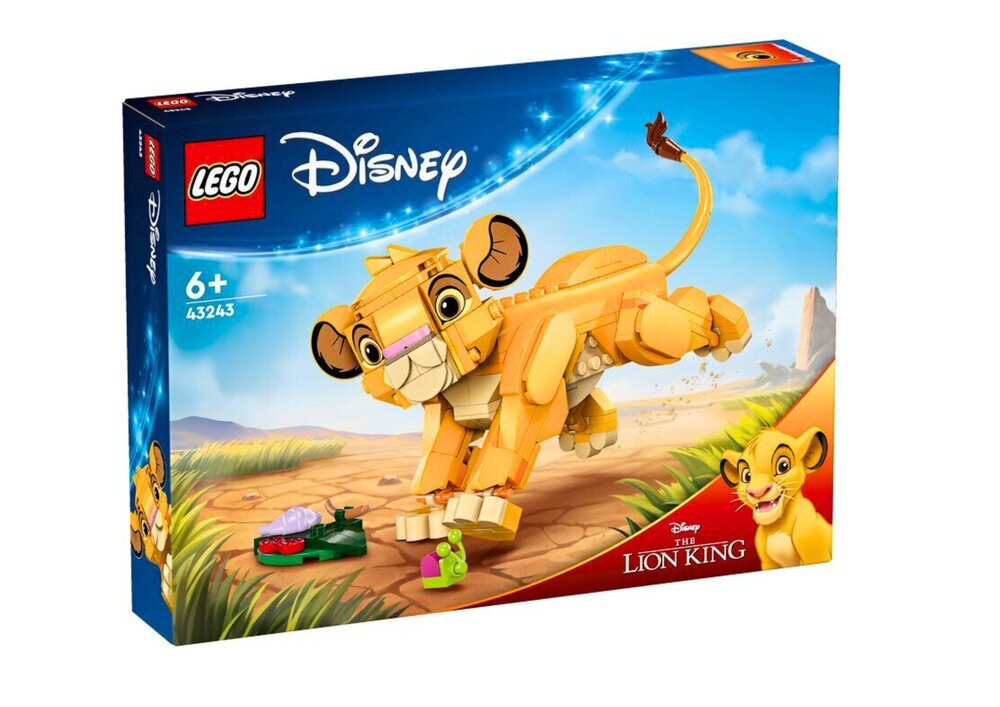 Simba, Leijonakuningas 222 LEGO DISNEY hinta ja tiedot | LEGOT ja rakennuslelut | hobbyhall.fi