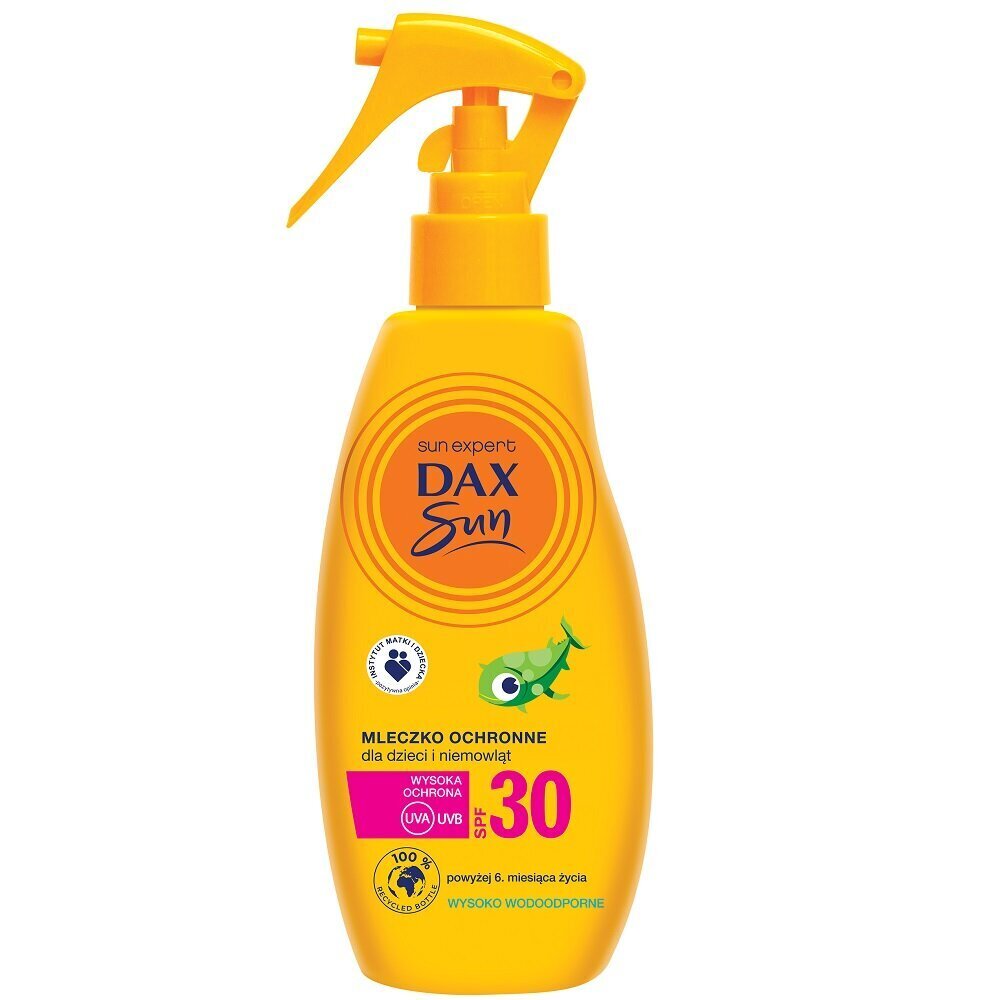 Dax Lasten ja Vauvojen Suojavoide SPF30 200ml hinta ja tiedot | Aurinkovoiteet | hobbyhall.fi