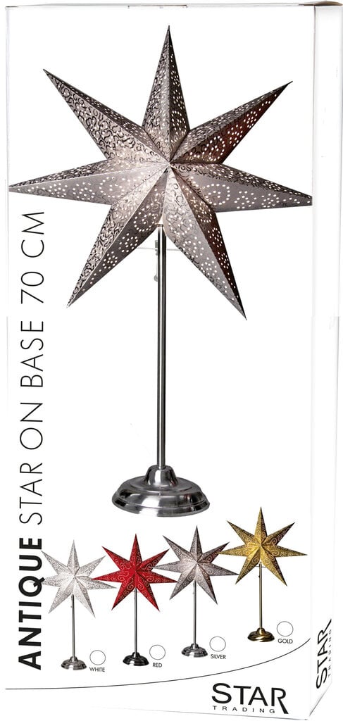 Valaisin Antique Star hinta ja tiedot | Joulukoristeet | hobbyhall.fi