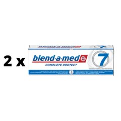 Hammastahna Blend A med Complete 7 valkoinen, 75ml x 2 kpl. paketti hinta ja tiedot | Suuhygienia | hobbyhall.fi