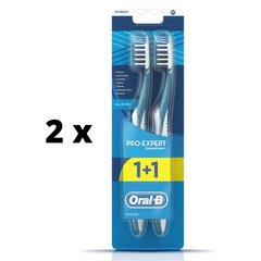 Hammasharja Oral-B Pro-Expert All in 1 40 Med 1+1, 2 kpl. paketti hinta ja tiedot | Suuhygienia | hobbyhall.fi