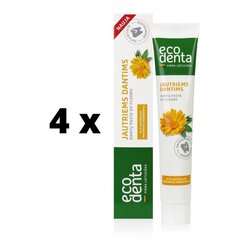 ECODENTA hammastahna herkille hampaille, 75ml. x 4 kpl. paketti hinta ja tiedot | Ecodenta Hajuvedet ja kosmetiikka | hobbyhall.fi