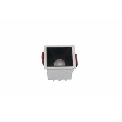 10W LED Spotlight Maytoni Alfa Collection valkoinen, musta sisäpuoli 6,5x6,5cm 4000K 500lm DL043-01-10W4K-D-SQ-WB hinta ja tiedot | Taskulamput ja valonheittimet | hobbyhall.fi