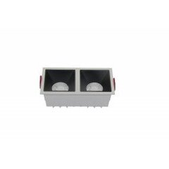 30W LED Spotlight Maytoni Alfa Collection valkoinen mustalla sisustuksella 8,5x16,7cm 3000K 2100lm hinta ja tiedot | Taskulamput ja valonheittimet | hobbyhall.fi