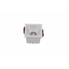 10W LED kohdevalo Maytoni Alfa valkoinen Collection 6,5x6,5cm 3000K 500lm DL043-01-10W3K-SQ-W hinta ja tiedot | Taskulamput ja valonheittimet | hobbyhall.fi