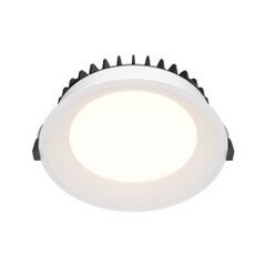 24W LED Spot lamppu Maytoni Window valkoinen Collection Ø17.5cm 4000K 1800lm DL053-24W4K-W hinta ja tiedot | Taskulamput ja valonheittimet | hobbyhall.fi