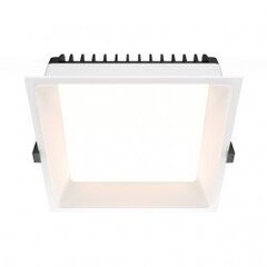 24W LED kohdelamppu Maytoni Okno valkoinen Collection 17x17cm 3000K 1800lm DL054-24W3K-W hinta ja tiedot | Taskulamput ja valonheittimet | hobbyhall.fi