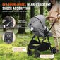 Baby Buggy lastenvaunut Vevor, harmaa hinta ja tiedot | Vaunut ja rattaat | hobbyhall.fi