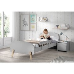 Lastensänky Aatrium Kiddy, 90x200 cm, harmaa hinta ja tiedot | Lastensängyt | hobbyhall.fi