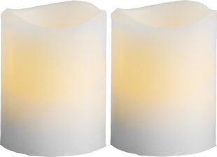 LED-vahakynttilät paristoilla, valkoinen, 2 kpl. 0,06W 5x6cm Wave 066-27 hinta ja tiedot | Kynttilät ja kynttilänjalat | hobbyhall.fi