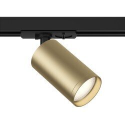 Maytoni Technical Track Lighting Kiskovalaisimet TR031-1-GU10-BMG Musta ja matta kultaa. hinta ja tiedot | Kiskovalaisimet ja valokiskot | hobbyhall.fi