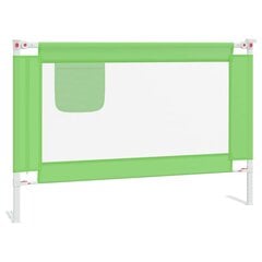 vidaXL Turvalaita sänkyyn vihreä 100x25 cm kangas hinta ja tiedot | Lasten turvallisuus | hobbyhall.fi