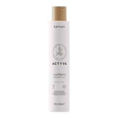 Kemon Actyva Equilibrio Shampoo rasvoittuvalle hiuspohjalle, 250ml. hinta ja tiedot | Shampoot | hobbyhall.fi