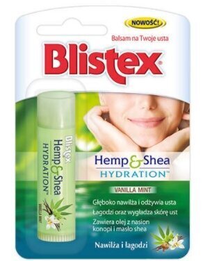 Blistex, Hamppu & Shea huulivoide, 4,25g hinta ja tiedot | Huulipunat, huulikiillot ja huulirasvat | hobbyhall.fi