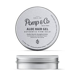 Pomp & Co. Aloe Hair Gel - Hiusten geeli, 75ml hinta ja tiedot | Kampaamotuotteet | hobbyhall.fi