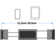 Yleiskäyttöinen säädettävä autoteline tabletille ja puhelimelle hinta ja tiedot | Puhelintelineet | hobbyhall.fi