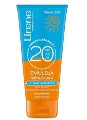 Lirene Kosteuttava emulsio, joka vahvistaa rusketusta SPF 20, 90 ml hinta ja tiedot | Aurinkovoiteet | hobbyhall.fi