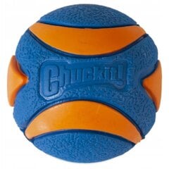 Koiran lelu Chuckit! Ultra Squeaker Ball, M, sininen/oranssi hinta ja tiedot | Koiran lelut | hobbyhall.fi