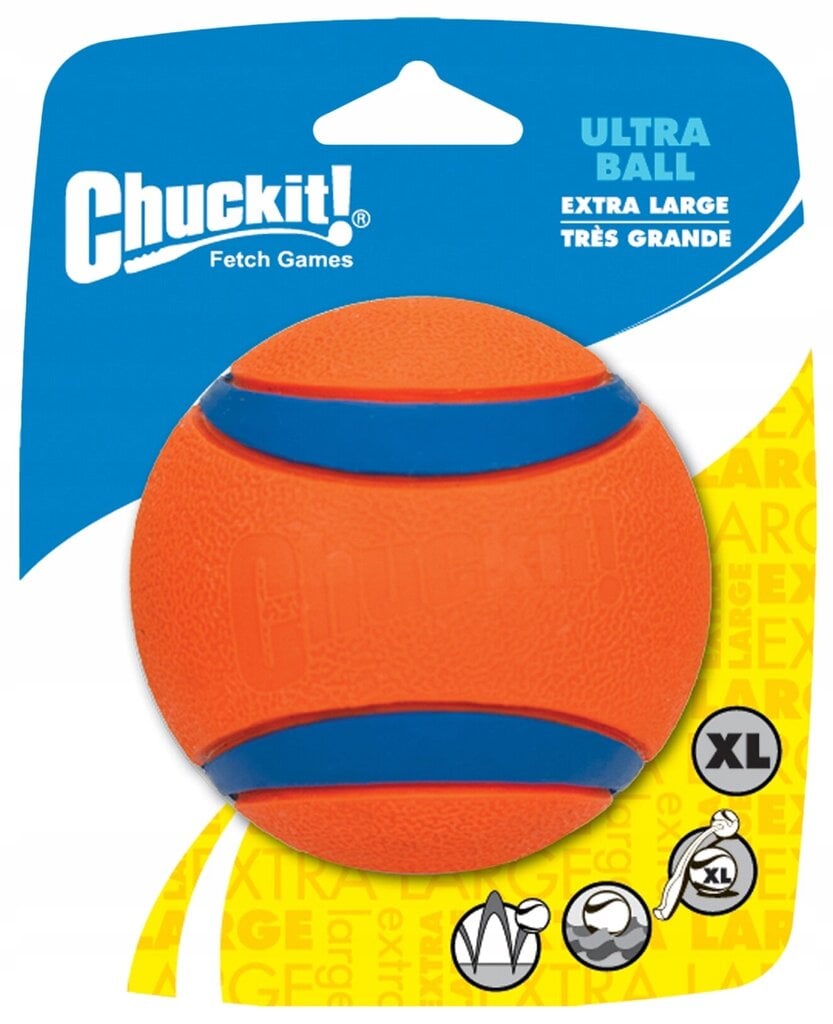 Chuckit! ULTRA BALL iso koirapallo XL kelluu! hinta ja tiedot | Koiran lelut | hobbyhall.fi