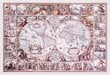 Puinen palapeli ainutlaatuisilla elementeillä "The Age Exploration Map" Wooden Puzzle 500 pcs / Wooden.city hinta ja tiedot | Palapelit | hobbyhall.fi