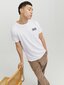 Jack & Jones miesten T-paita 12151955*04, valkoinen 5715424111564 hinta ja tiedot | Miesten T-paidat | hobbyhall.fi