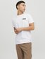 Jack & Jones miesten T-paita 12151955*04, valkoinen 5715424111564 hinta ja tiedot | Miesten T-paidat | hobbyhall.fi