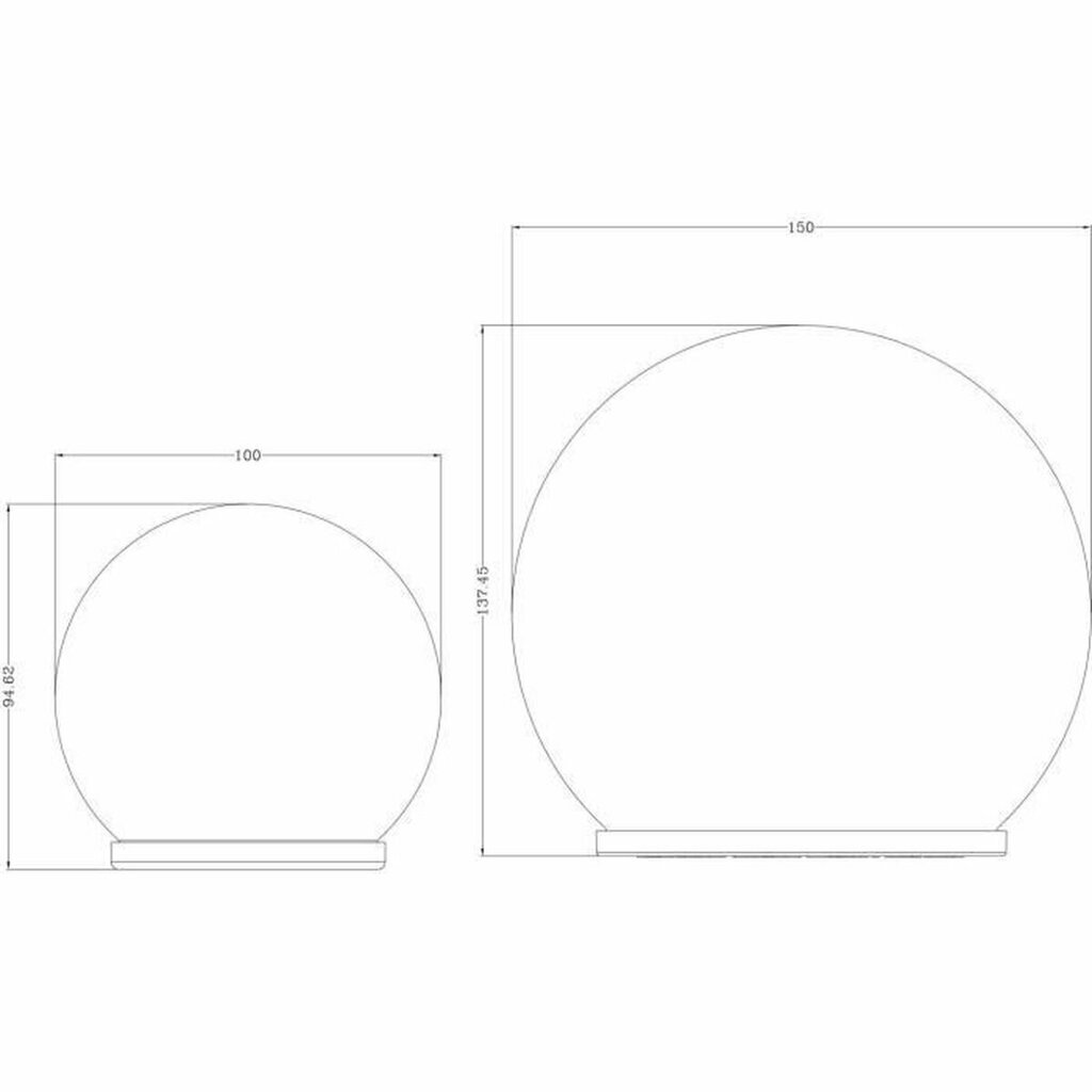 Ulkovalaisin Galix, 15 cm hinta ja tiedot | Puutarha- ja ulkovalot | hobbyhall.fi