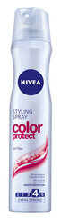 Hiusspray värjätyille hiuksille Nivea Color Protect, 6 x 250 ml hinta ja tiedot | Kampaamotuotteet | hobbyhall.fi