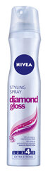 Hiuslakka Nivea Diamond Gloss, 6 x 250 ml hinta ja tiedot | Kampaamotuotteet | hobbyhall.fi