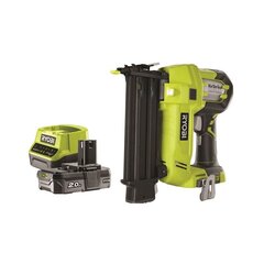 Akkuviimeistelynaulain Ryobi R18N18G-120S, 18V / 1 x 2.0 Ah hinta ja tiedot | Käsityökalut | hobbyhall.fi