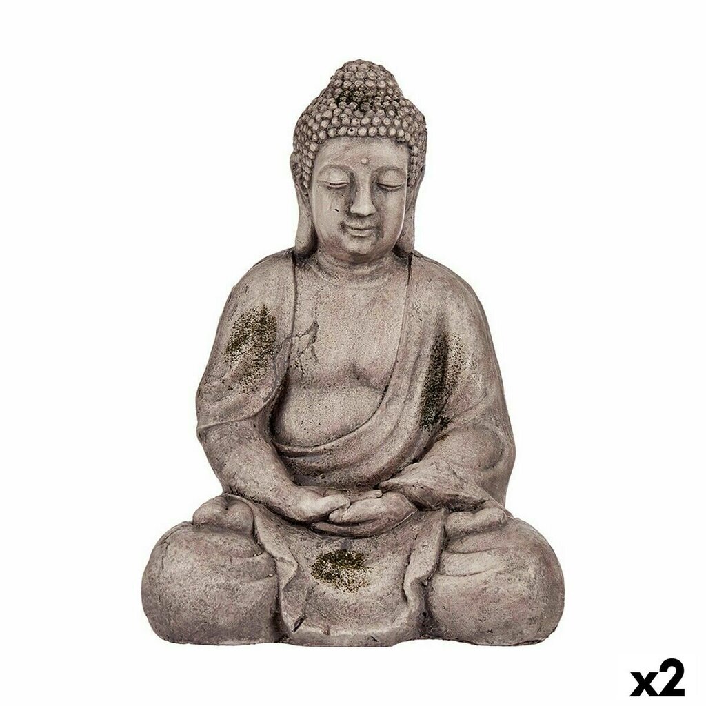 Koristeellinen puutarhafiguuri Buddha, 23 x 42 x 30 cm hinta ja tiedot | Puutarhakoristeet | hobbyhall.fi