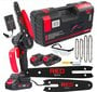 Red Technic akkukäyttöinen mini moottorisaha 1000 W hinta ja tiedot | Moottorisahat | hobbyhall.fi