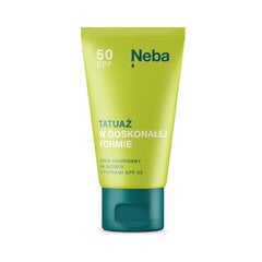 NEBA Aurinkosuojavoide tatuoitujen ihon hoitoon, jossa on SPF50-suodattimet, 50ml hinta ja tiedot | Aurinkovoiteet | hobbyhall.fi